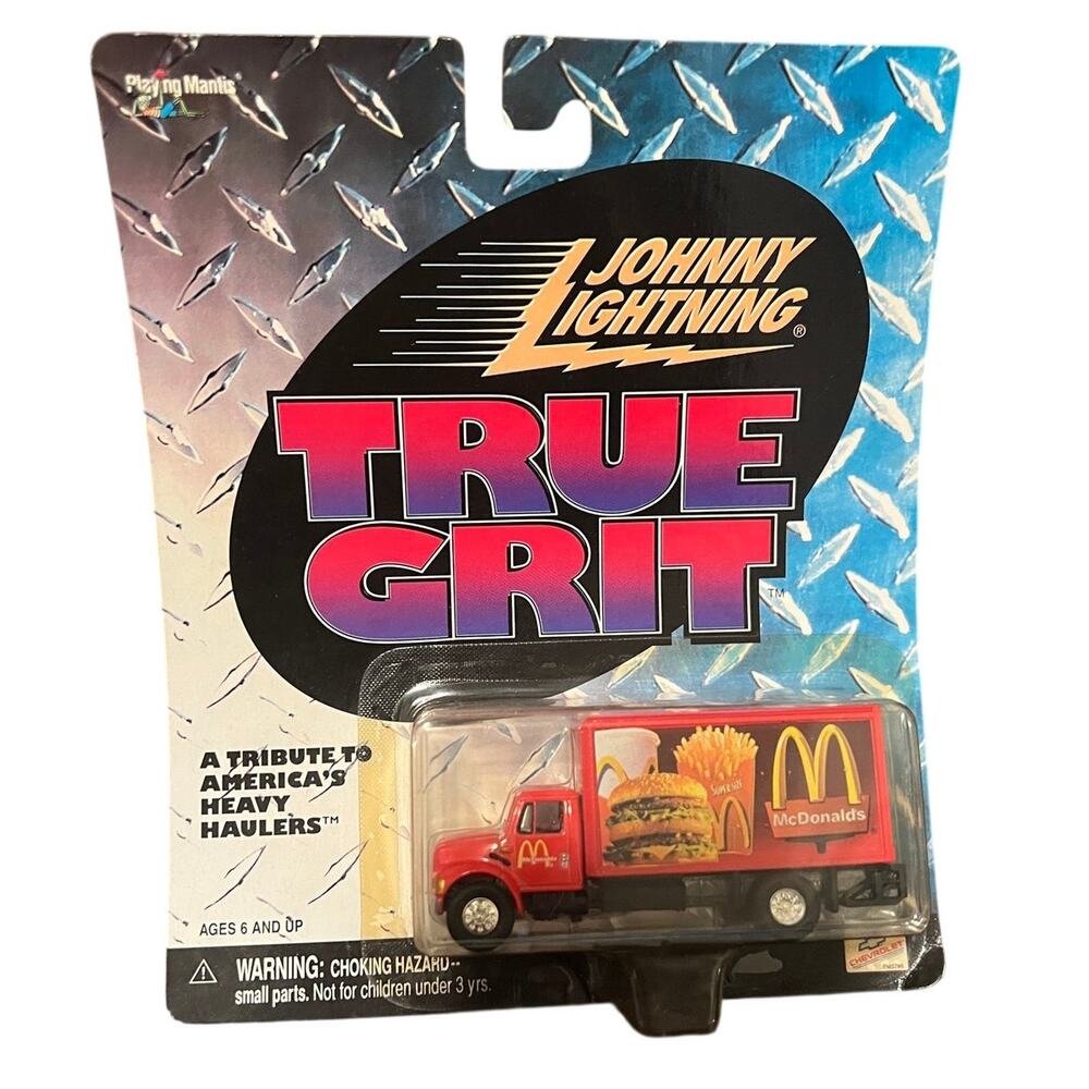 Johnny Lightning True Grit McDonalds Heavy Hauler New 1:64 Diecast Box Truck